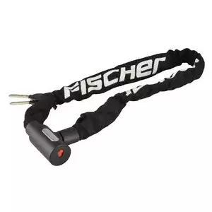 Цепной замок FISCHER 85898, длина 900 мм, закалённая сталь, чёрный