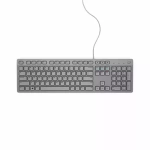 DELL KB216 tastatūra USB QWERTY US International Pelēks