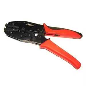 Cable Crimper Cimco 10 6120 Crimping Tool Black Red