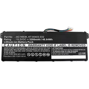 Батарея CoreParts Acer Aspire ES15 ES1-572 ES1-572-31LD ES1-572-56BP MBXAC-BA0043 MicroBattery