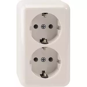 Merten MEG2421-8719 socket-outlet CEE 7/3 White