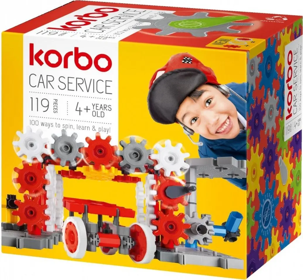 Конструктор Korbo Blocks Car service 119 R1401 Photo 2