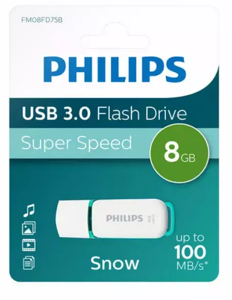 USB zibatmiņa Philips 8 GB FM08FD75B Photo 2