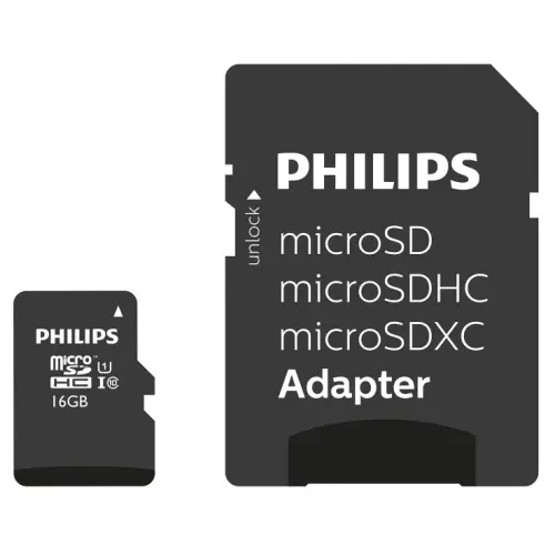 Philips FM16MP45B/00 16 GB MicroSDHC Memory Card Photo 2