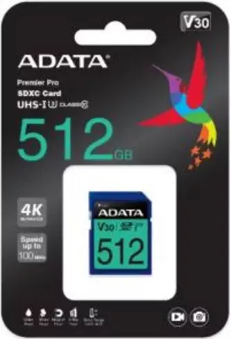 Flash Memory ADATA 512GB ASDX512GUI3V30S-R Photo 2