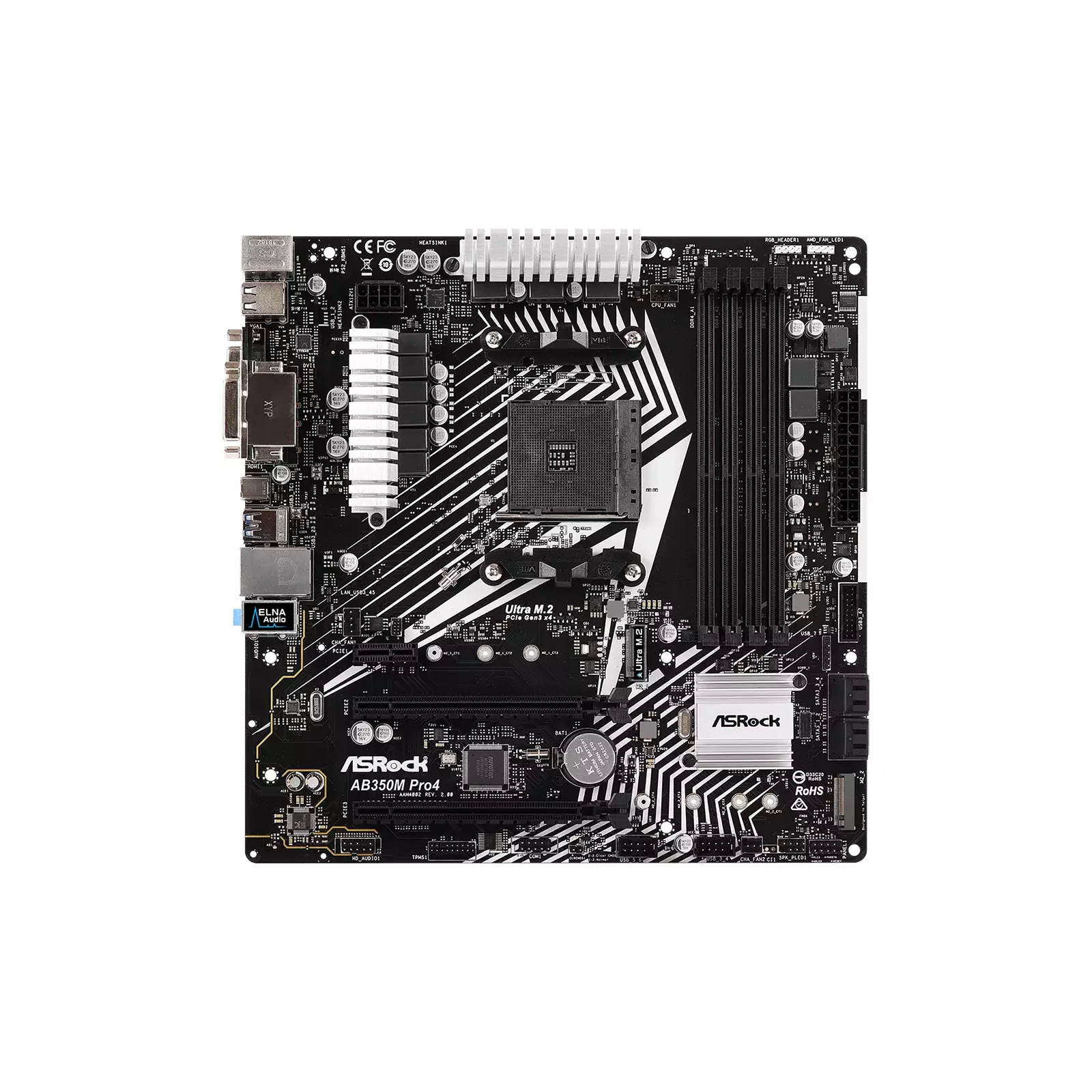 Asrock ab350m clearance pro4