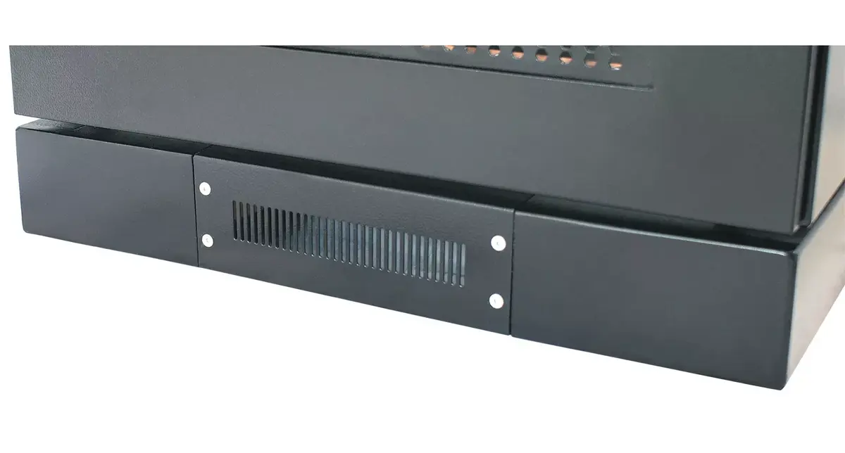 Плинтус для стойки Intellinet 19" 90(в)x800(ш)x1000(г)мм Черный Photo 3