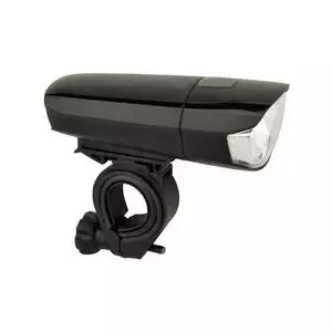 Front LED Light FISCHER 85353 — adjustable brightness 30/15 lux, compact bicycle lamp