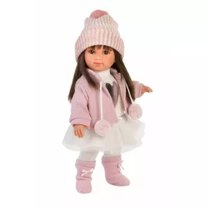 Llorens lelle Sara 53528 — 35 cm vinila lelle ar iešūtām matām un noņemamu apģērbu