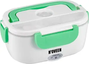 Подогреваемый контейнер для еды NOVEEN LB330 Lunch Box – портативный электрический подогрев, модель LB330, мятный