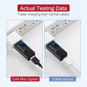 USB-A to microUSB Cable UGREEN 0.5 m — Black, data and charging