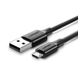 USB cable UGREEN 60134 USB 2.0, USB-A to Micro-USB A, 0.25 m, Black