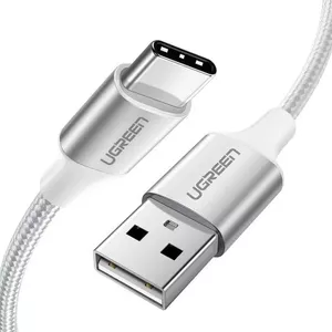 USB data cable UGREEN 60133 — USB‑C to USB‑A, 2 m, White