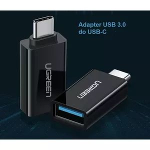 USB-C to USB 3.0 A Female Adapter UGREEN – White, USB-C male to USB-A female