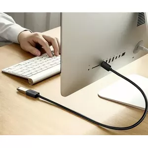 USB cable UGREEN USB-A to USB-A 0.5 m Black, data and power connection