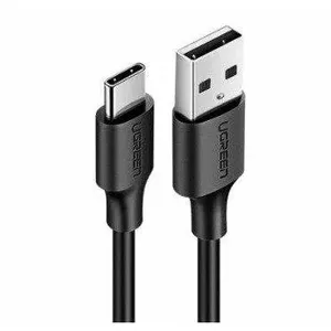 Kabelis UGREEN 60114 (USB 2.0 tips C M - USB 2.0 M; 0,25 m; melna krāsa)