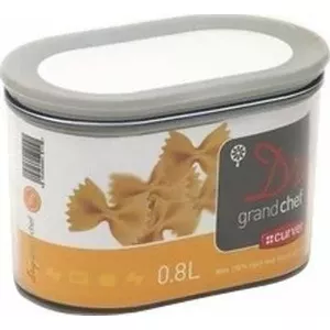 Миска для еды Curver Grand Chef 0,8 л овальная — прочная пластиковая миска для подачи и хранения