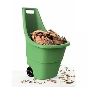 Storage box Keter Easy Go Breeze 50L, green, 50 litres capacity, portable outdoor storage