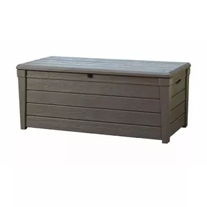 Storage box Keter Brightwood Rectangular Resin Brown