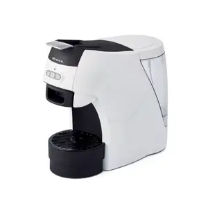 Espresso machine ARIETE 1301/00 Semi-auto, 0.6 L tank, 2-cup, 1100 W, pod & ground, 2 spouts, black/white