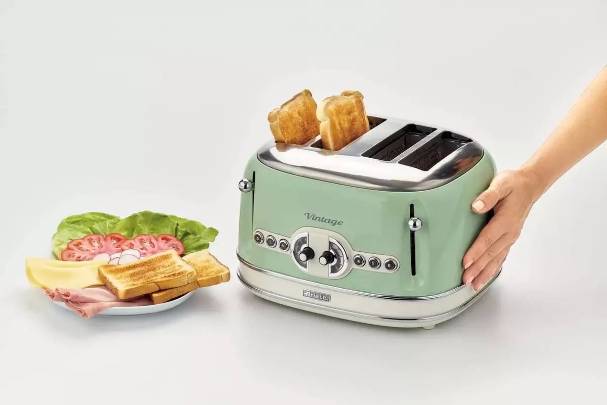 Ariete Vintage Line 0156/04 Toasteris Photo 3