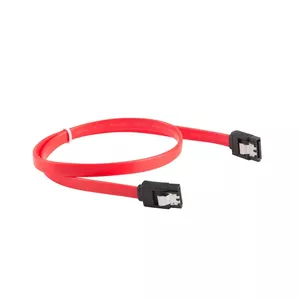 SATA cable Lanberg CA-SASA-14CC-0050-R 0.5 m SATA 7-pin Red