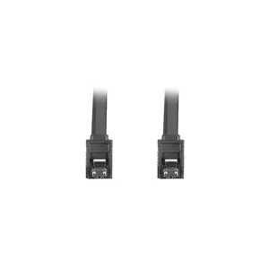 SATA kabelis Lanberg CA-SASA-14CU-0050-BK 0.5 m SATA 7-pins Melns
