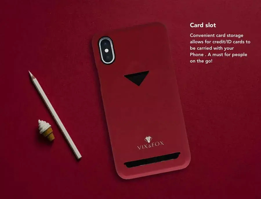 VixFox Card Slot Back Shell for iPhone XSMAX Photo 3