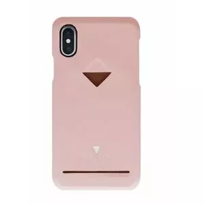 Phone back shell VixFox for iPhone XSMAX with card slot, pink