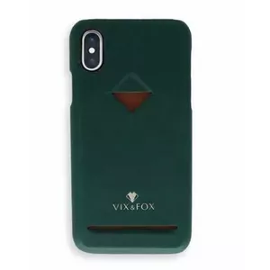 VixFox Card Slot aizmugurējais apvalks priekš Iphone XSMAX forest green