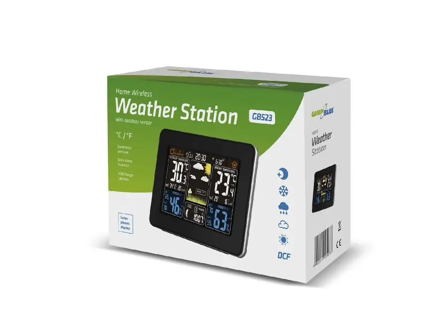 Гигрометр-термометр GreenBlue GB523 Photo 11