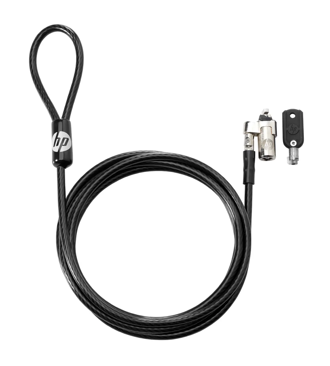 HP Keyed Cable Lock 10 mm Security Cable Photo 1