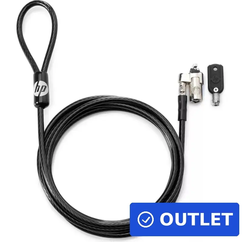 HP Keyed Cable Lock 10 mm