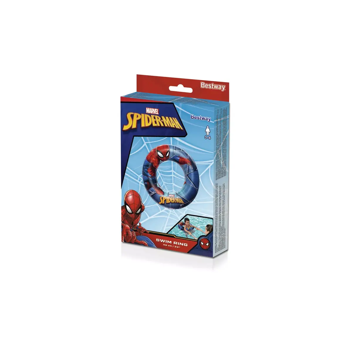 Bestway Spiderman надувной круг 56 см Photo 18
