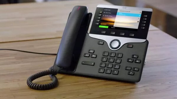 IP telefons Cisco 8851 melns vadu