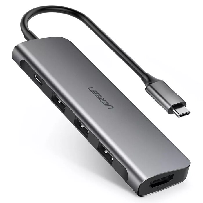 Ugreen USB Hub. USB концентратор Ugreen 4 в 1 Type c, 4 x USB3.0. Ugreen Docking Station 5 in 1 USB-C to:. Концентратор Ugreen 50209 50209.