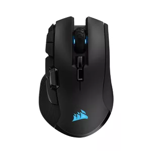 Corsair IRONCLAW RGB pele Labā roka RF Wireless + Bluetooth + USB Type-A Optisks 18000 DPI