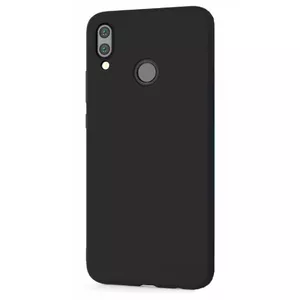 Silikona maciņš Evelatus priekš Huawei P Smart 2019 — melns, plāns aizsargmaciņš