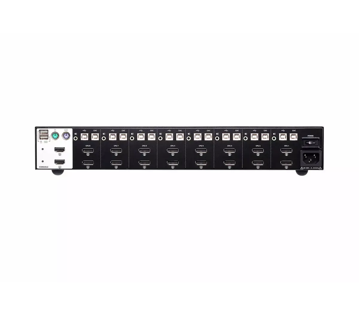 KVM переключатель ATEN 8-Port USB DisplayPort Dual Display Photo 2