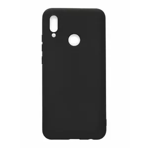 Phone case Evelatus Nano Silicone Case for Huawei Y7 2019 — Soft Touch TPU, Black