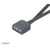 Adresējams RGB LED sadalītājs Akasa AK-CBLD08-12BK Photo 2