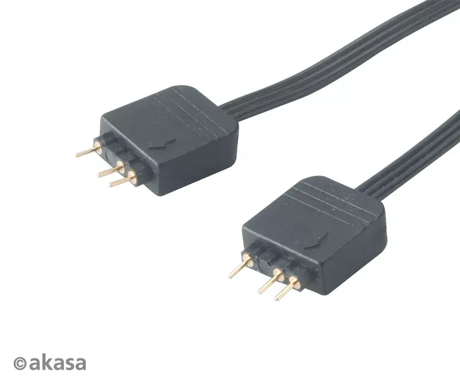 Adresējams RGB LED sadalītājs Akasa AK-CBLD08-12BK Photo 3