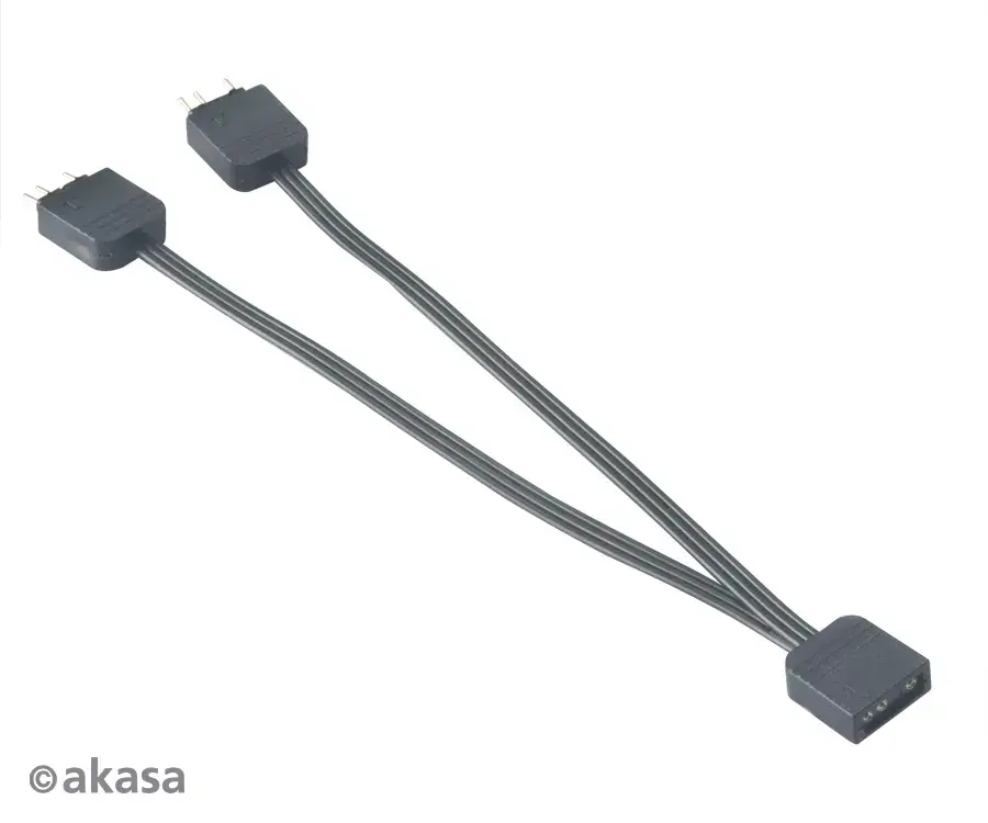 Adresējams RGB LED sadalītājs Akasa AK-CBLD08-12BK Photo 4