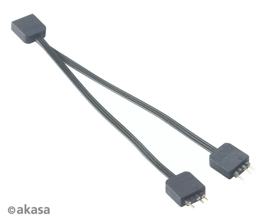 Adresējams RGB LED sadalītājs Akasa AK-CBLD08-12BK Photo 5