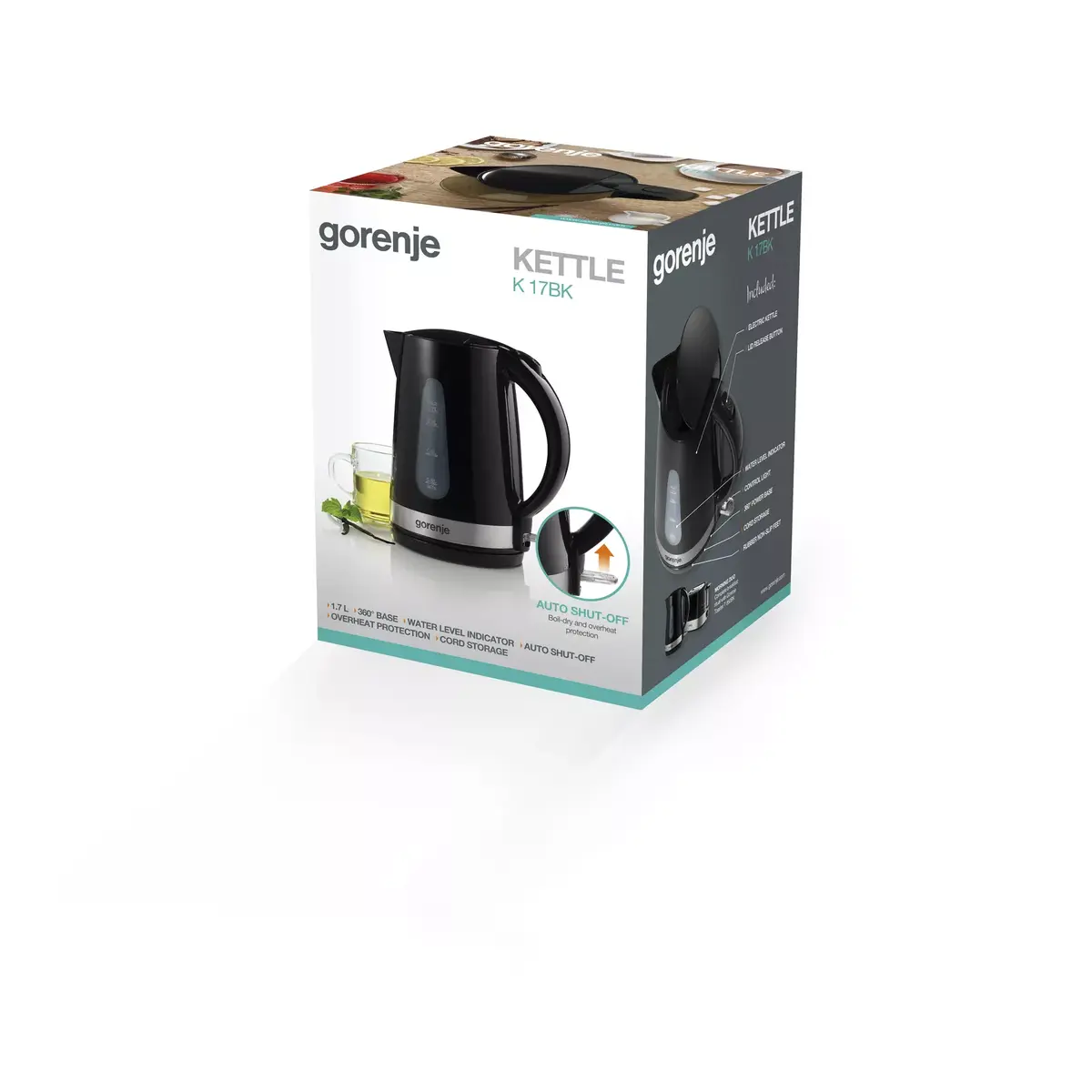 Gorenje K17BK electric kettle 1.7 L Photo 4