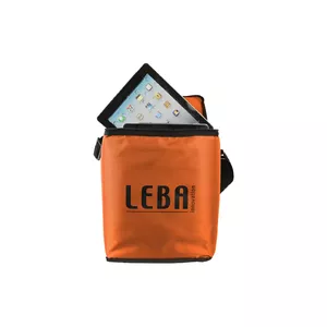 Pārnēsājama ierīču pārvaldības soma Leba NoteBag Orange 5