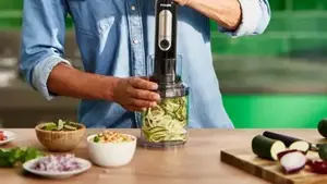 Unique spiraliser accessory to eat more fruits and vegetables
