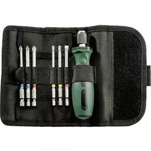 Tool roll Metabo Bit-Rolltasche SP 7-pcs 626723000 — compact bit organizer for 7 bits