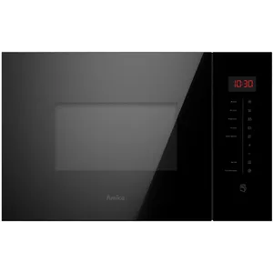 Amica AMMB25E2SGB X-TYPE Built-in Combination Microwave 25L 900W with Grill and Touch Control