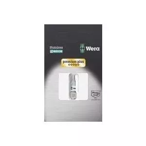 Screwdriver Bit Torx T15 Wera 3867/1 TS SiS Stainless Steel D 6.3, 1 pc